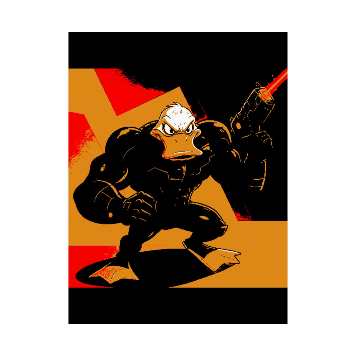 Agent Quacks Series Matte Vertical Posters - Quacks Design