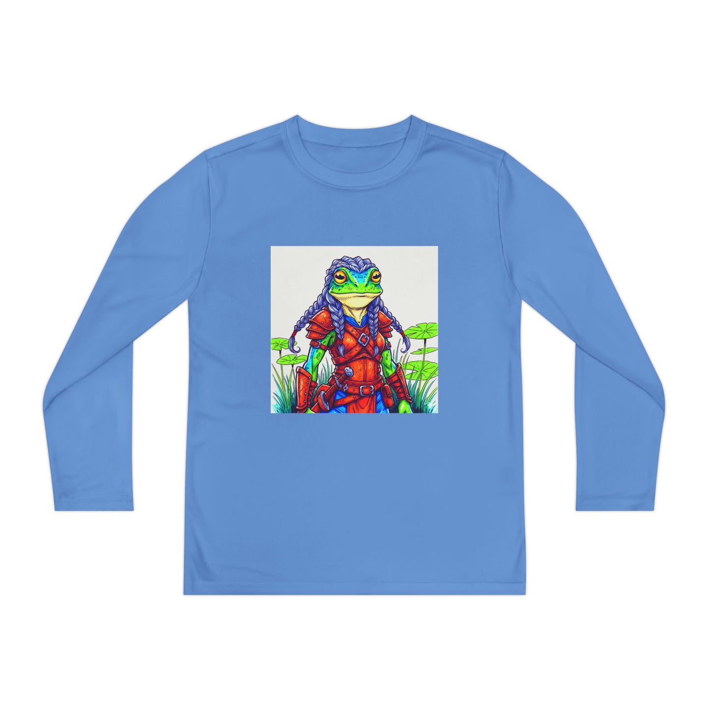 Agent Quacks Series Youth Long Sleeve Competitor Tee - Sarella Design
