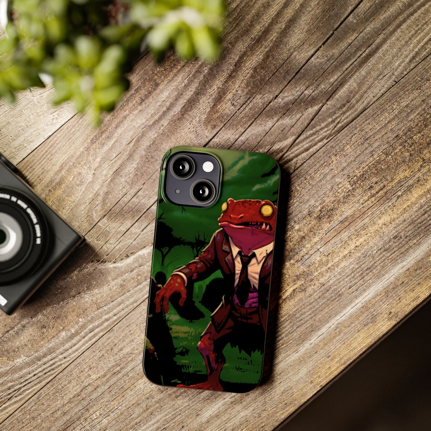 Halloween Agent Quacks Series Slim Phone Cases - Zombie Goro Design