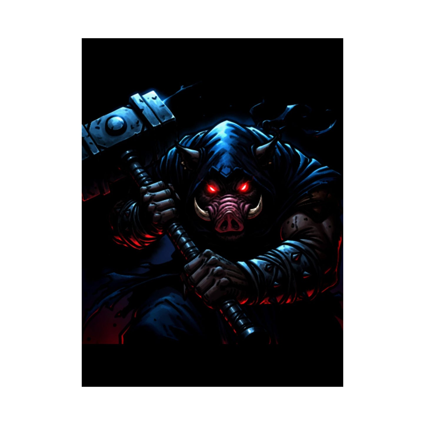 Agent Quacks Series Matte Vertical Posters - Bloodtusk Design