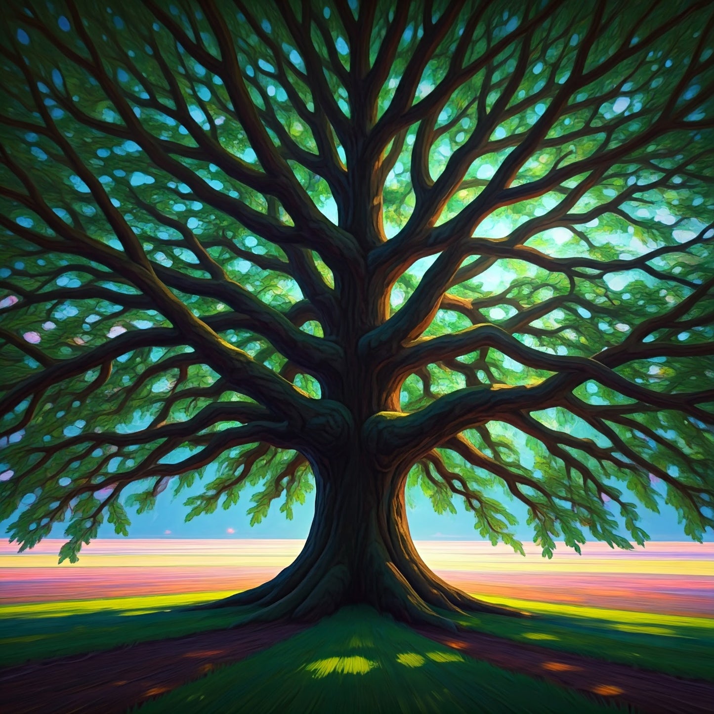 Beautiful Tree art Bundle pack of 10
