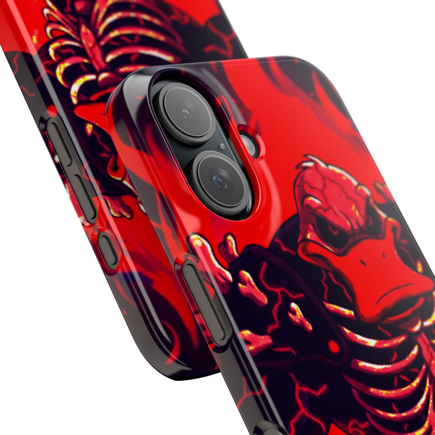 Halloween Agent Quacks Series Slim Phone Cases - Skeleton Quacks Design