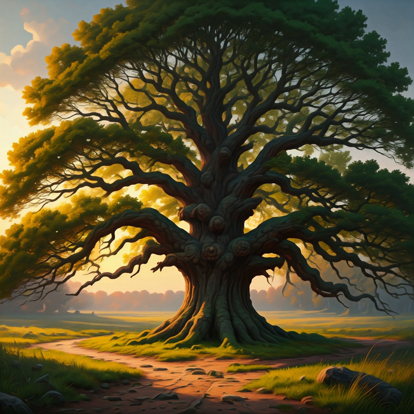 Beautiful Tree art Bundle pack of 10