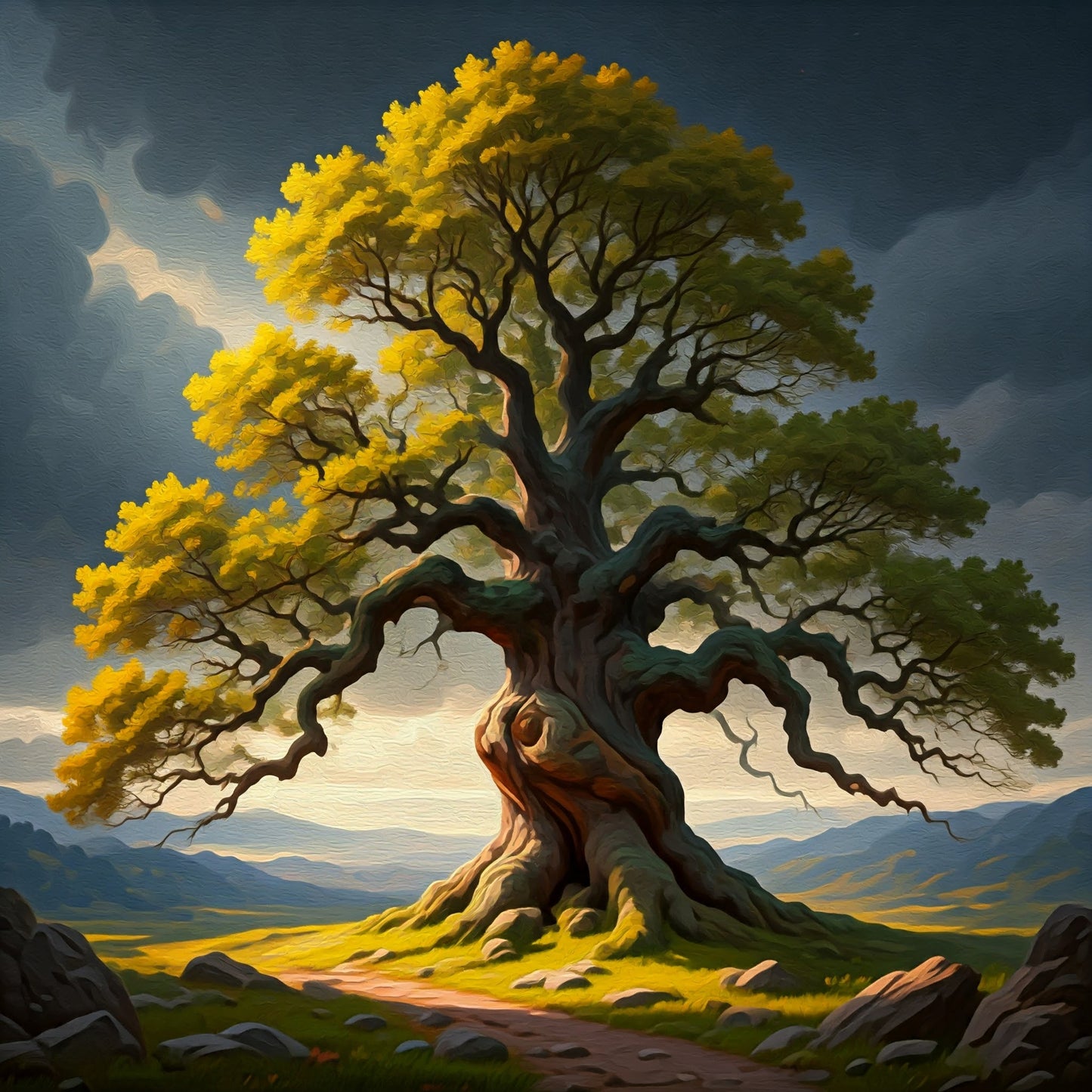 Beautiful Tree art Bundle pack of 10