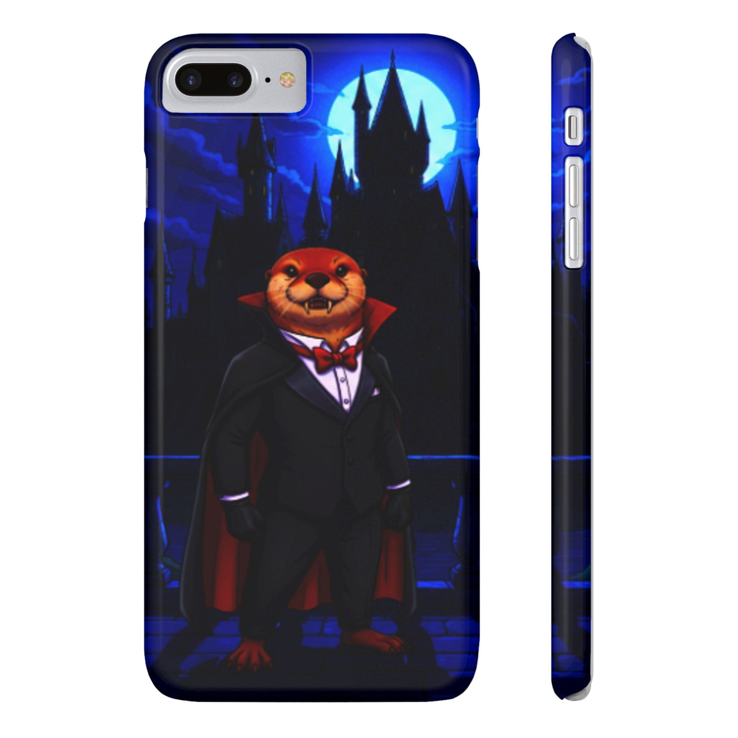 Halloween Agent Quacks Series Slim Phone Cases - Vampire Gearshift Design