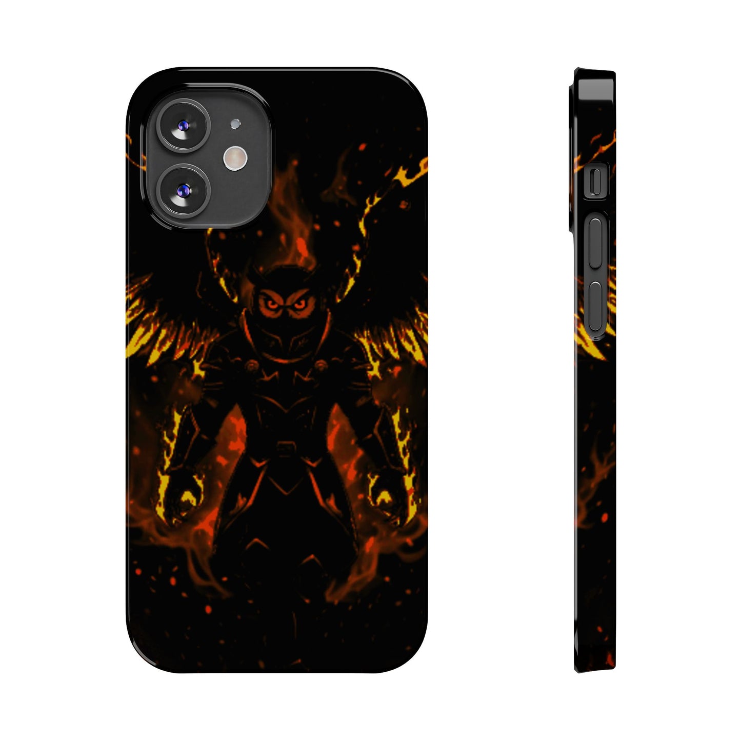 Halloween Agent Quacks Series Slim Phone Cases - Fiery General Onyx Design
