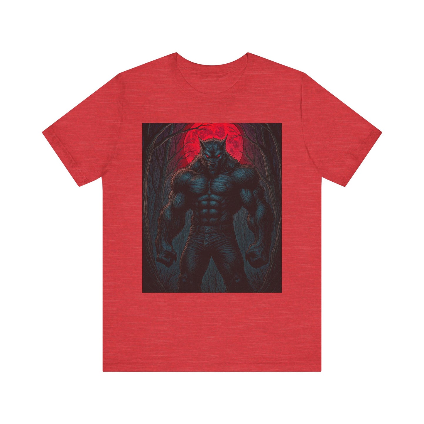 “Fenroth’s Hunt” — Limited Edition Halloween Graphic Tee | Dark Aesthetic Horror Shirt | Unisex Halloween Outfit