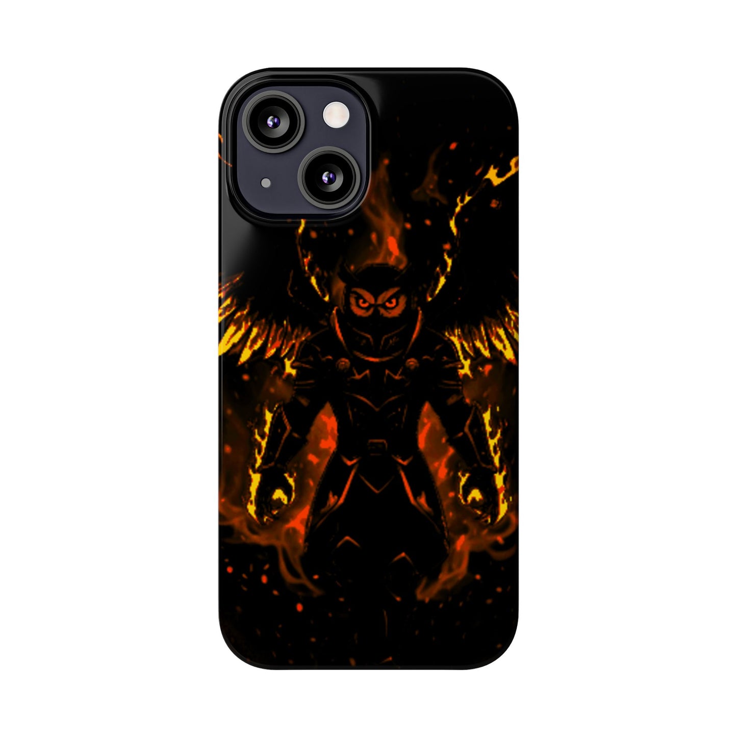 Halloween Agent Quacks Series Slim Phone Cases - Fiery General Onyx Design
