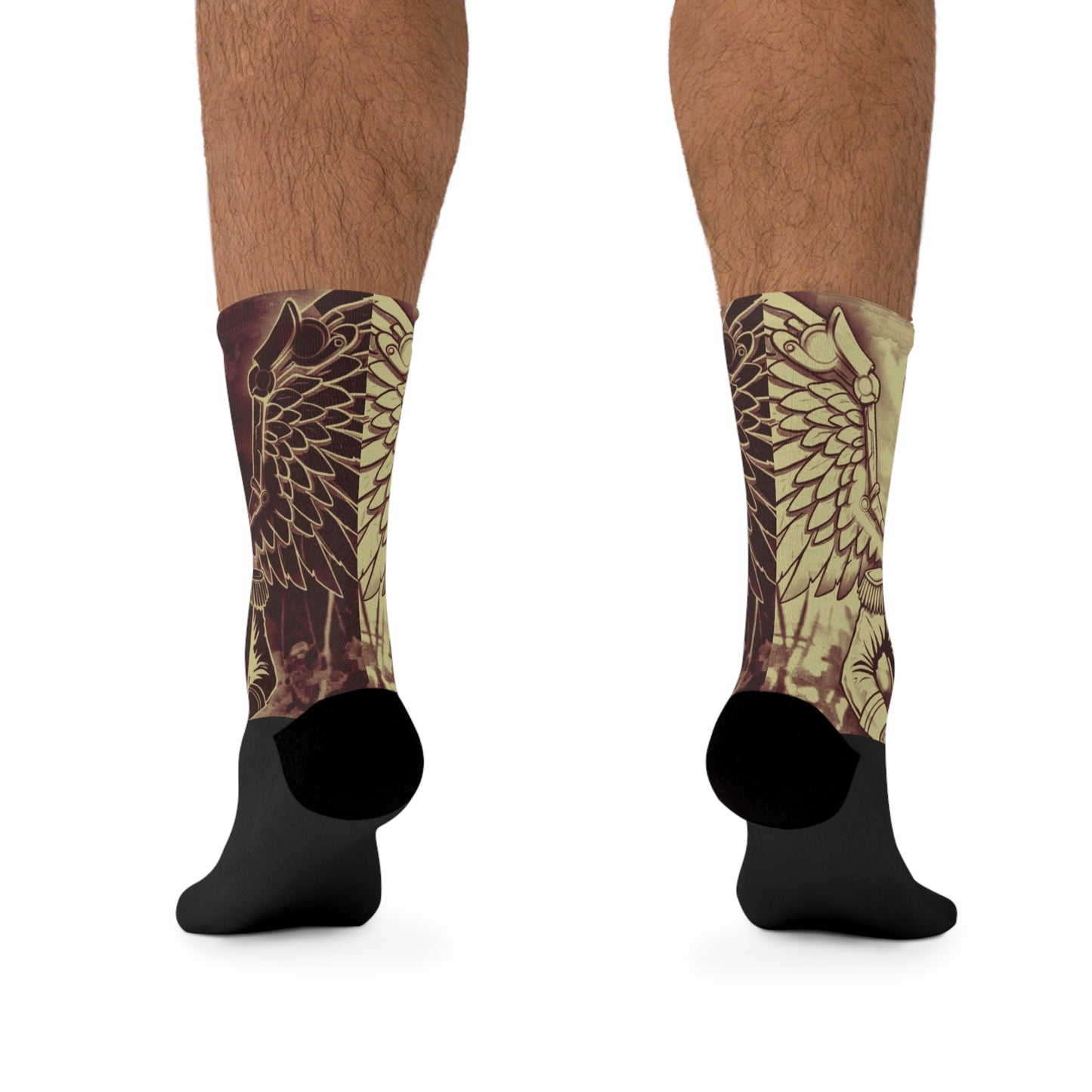 Agent Quacks Series Recycled Poly Socks - General Onyx Design