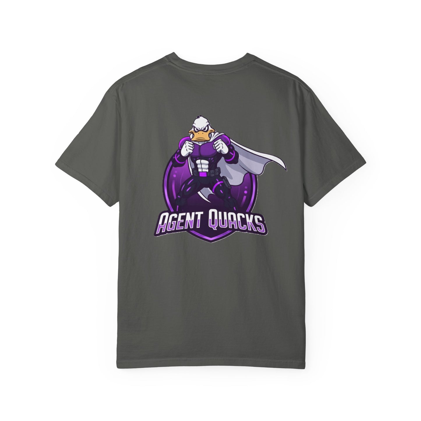 Agent Quacks – Shadows of the Croaking War | Unisex Garment-Dyed T-Shirt