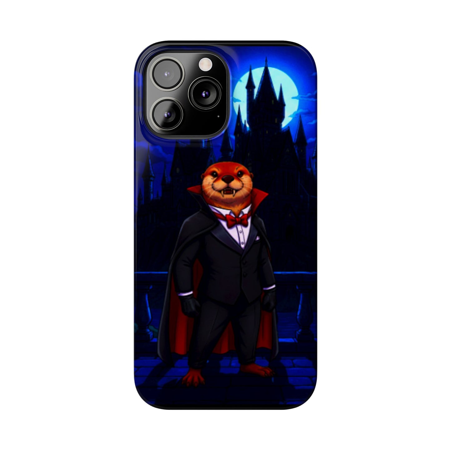 Halloween Agent Quacks Series Slim Phone Cases - Vampire Gearshift Design