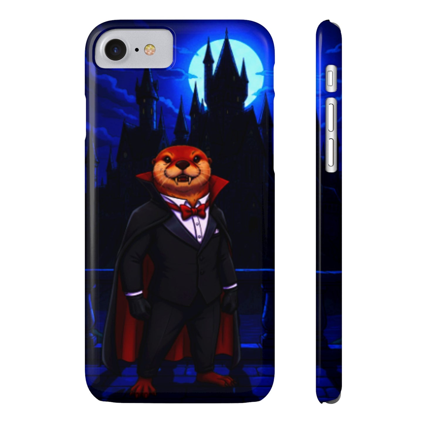 Halloween Agent Quacks Series Slim Phone Cases - Vampire Gearshift Design