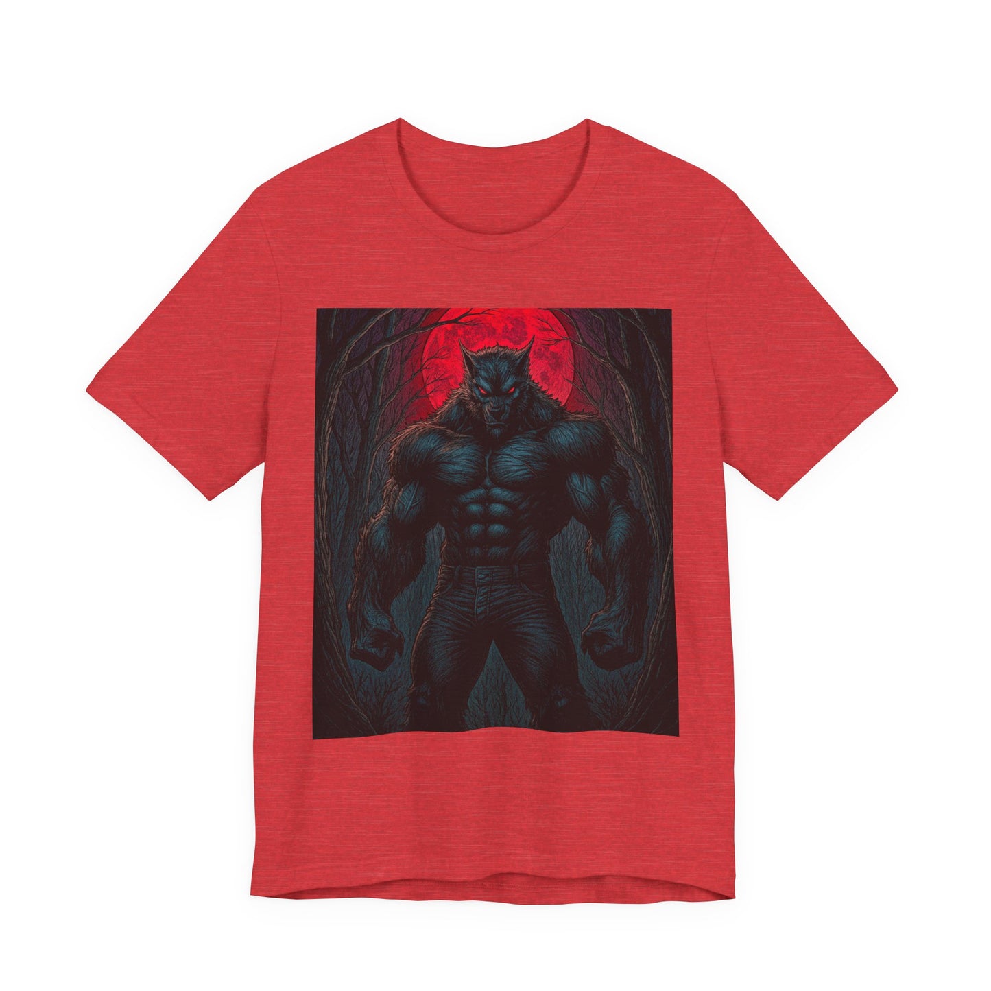 “Fenroth’s Hunt” — Limited Edition Halloween Graphic Tee | Dark Aesthetic Horror Shirt | Unisex Halloween Outfit