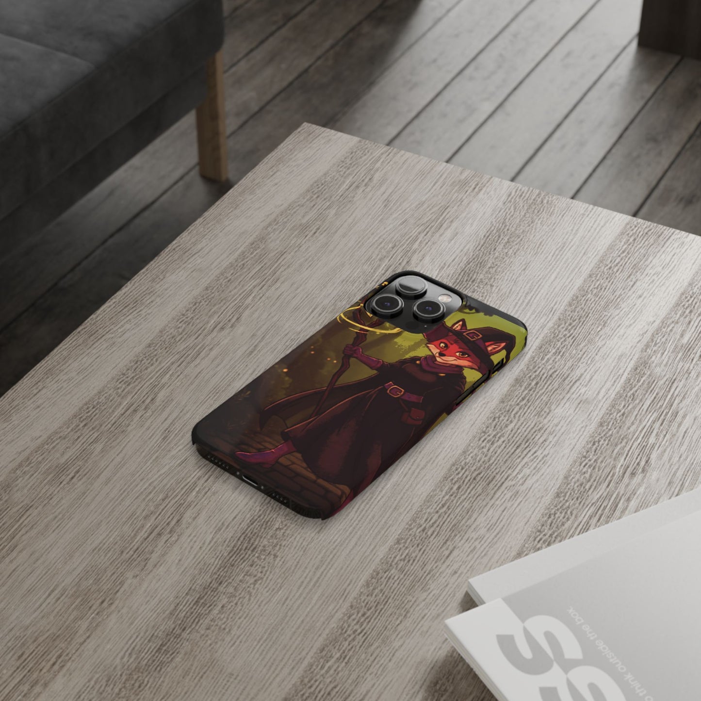 Halloween Agent Quacks Series Slim Phone Cases - Witch Vixx Design