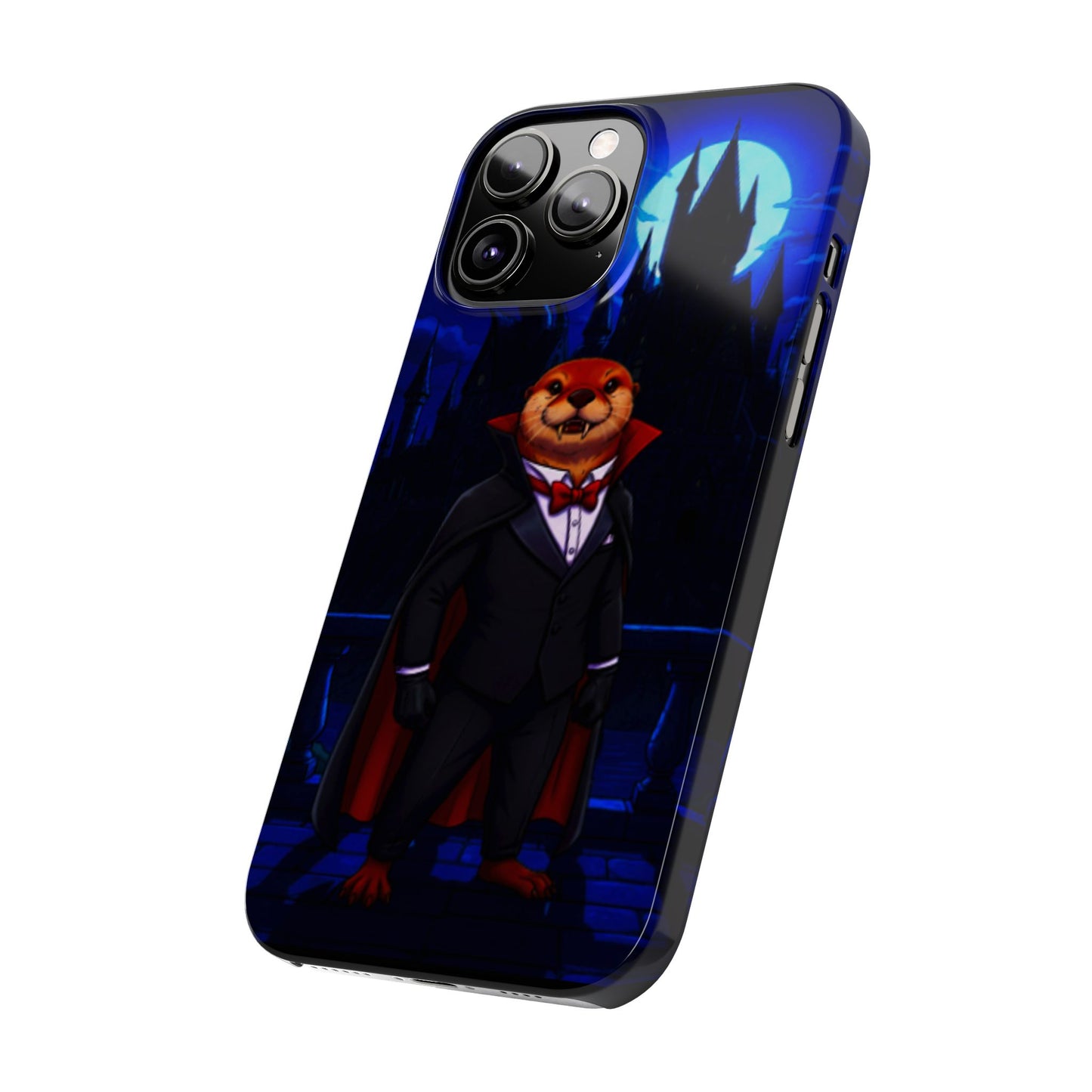 Halloween Agent Quacks Series Slim Phone Cases - Vampire Gearshift Design