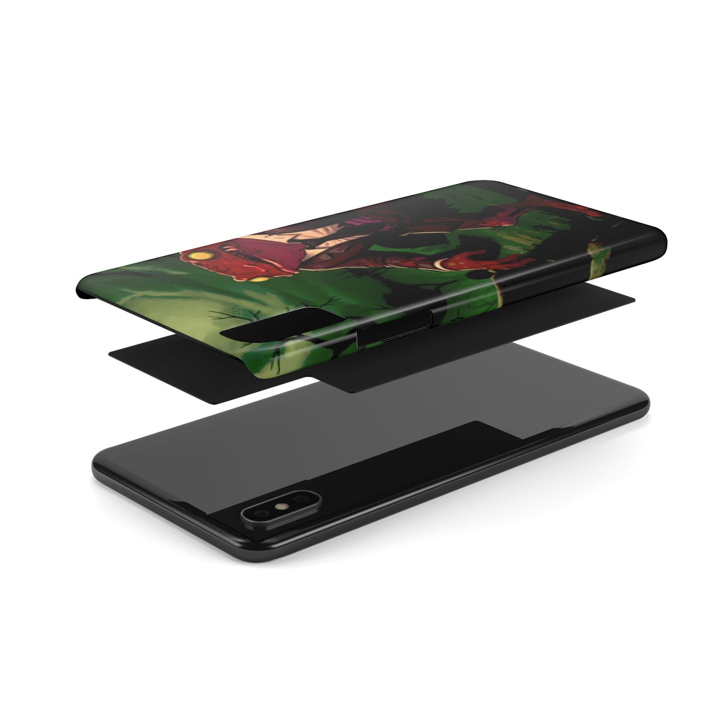 Halloween Agent Quacks Series Slim Phone Cases - Zombie Goro Design