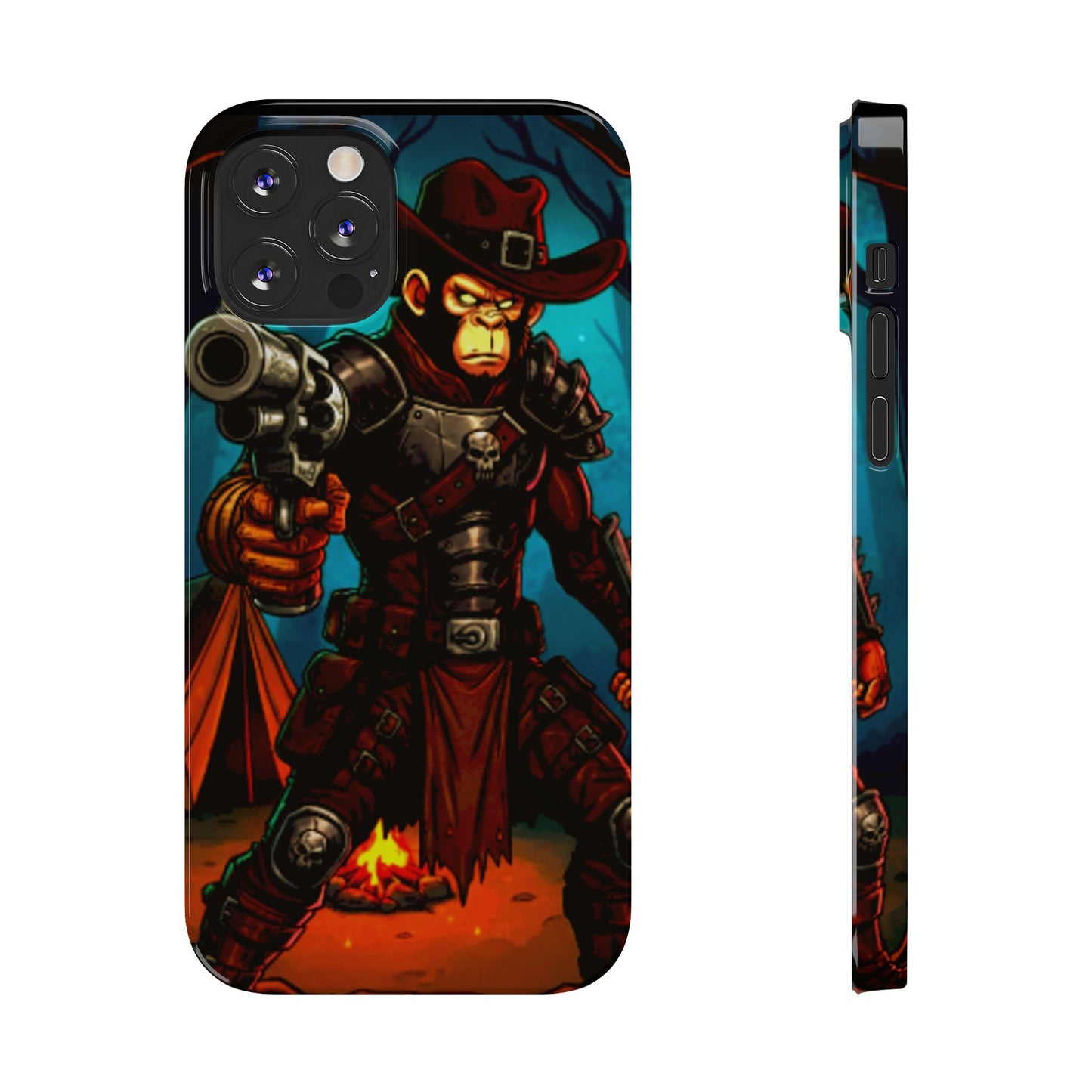 Halloween Agent Quacks Series Slim Phone Cases - Monster Hunter Xavier Design