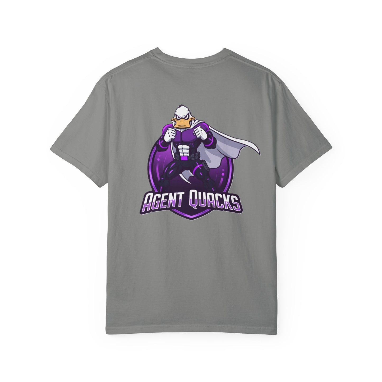 Agent Quacks – Shadows of the Croaking War | Unisex Garment-Dyed T-Shirt