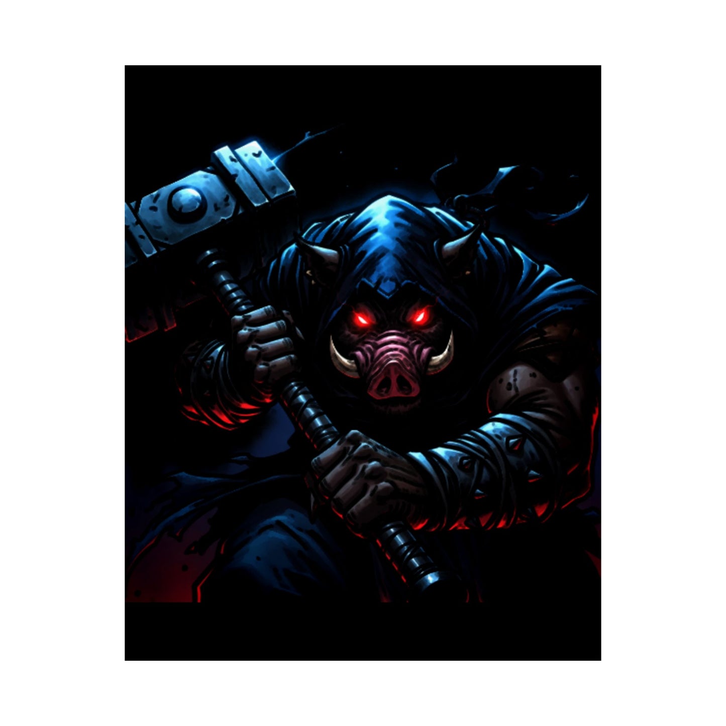 Agent Quacks Series Matte Vertical Posters - Bloodtusk Design