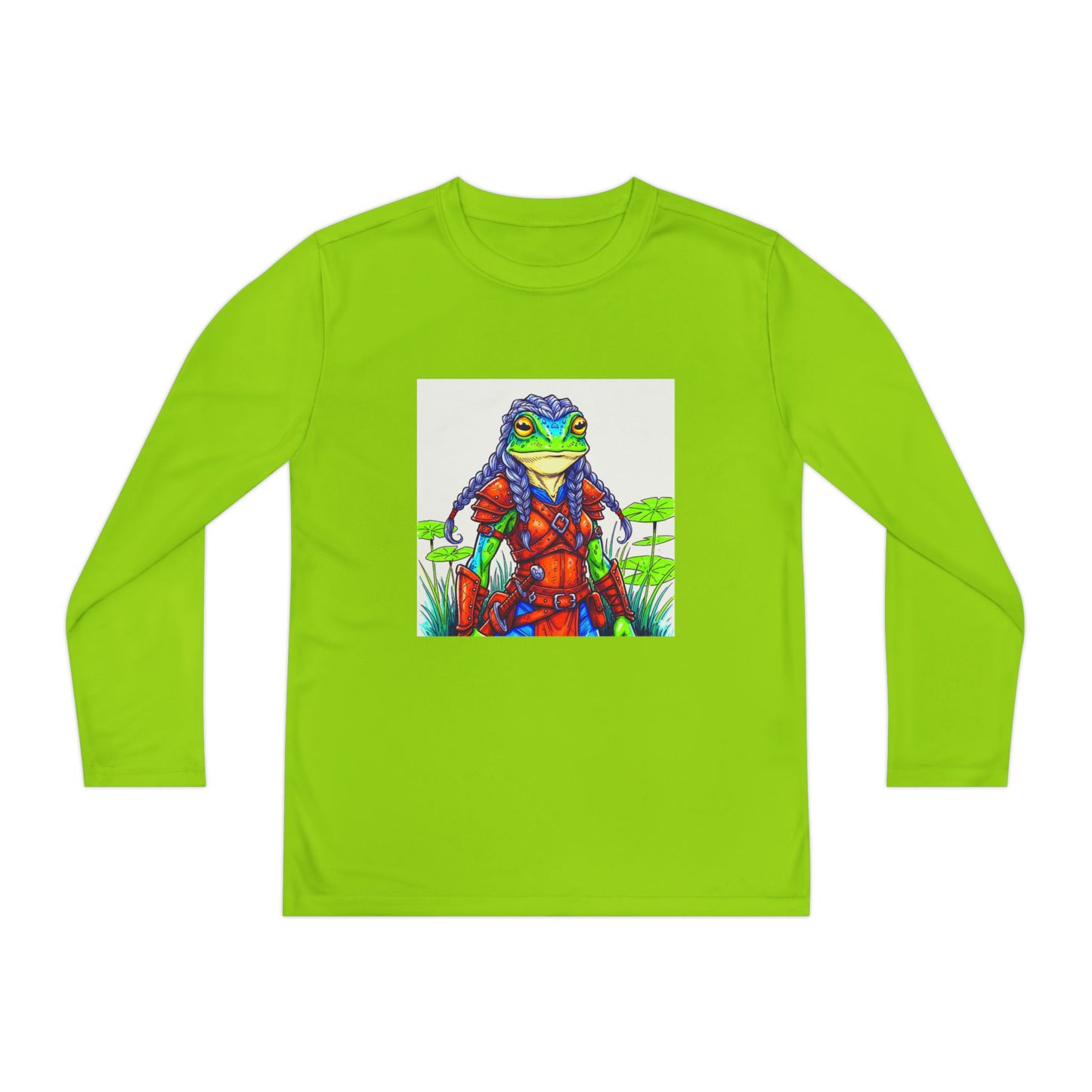 Agent Quacks Series Youth Long Sleeve Competitor Tee - Sarella Design