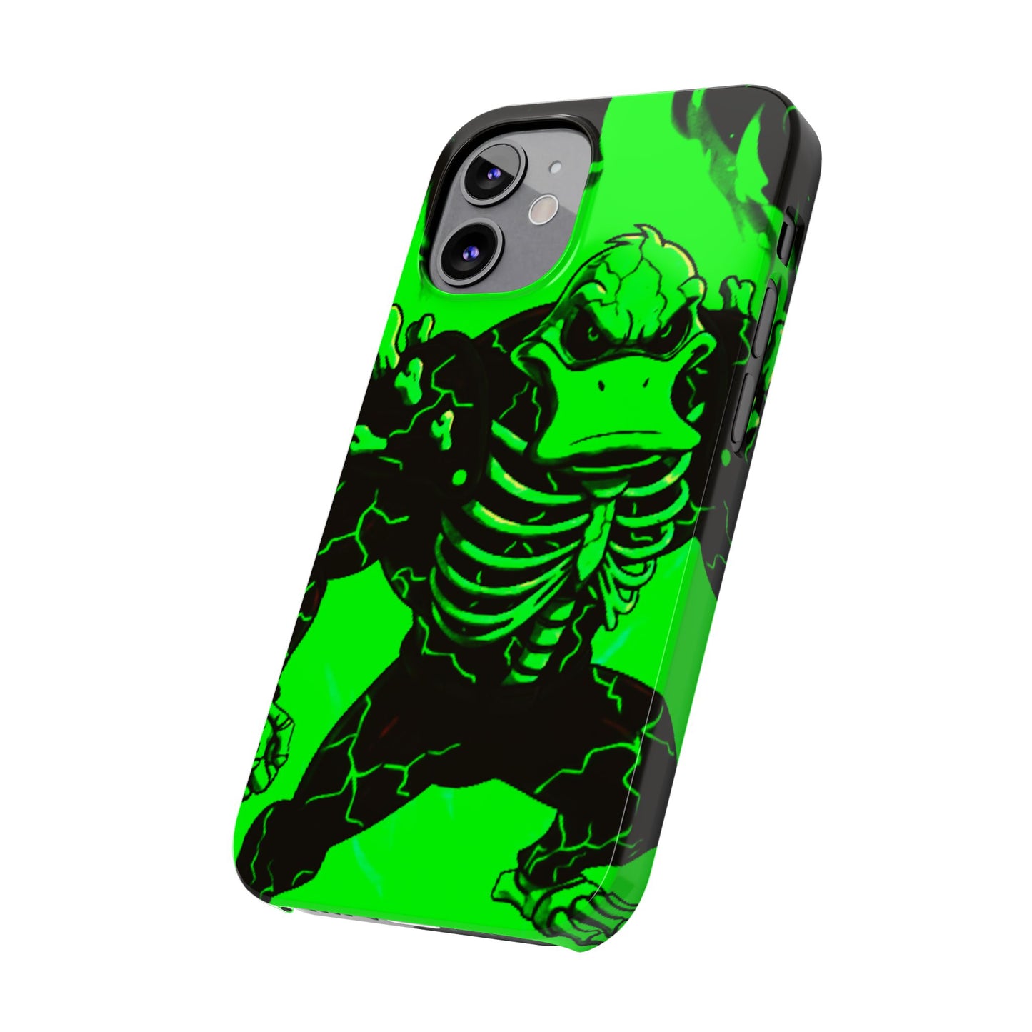 Halloween Agent Quacks Series Slim Phone Cases - Skeleton Quacks Design