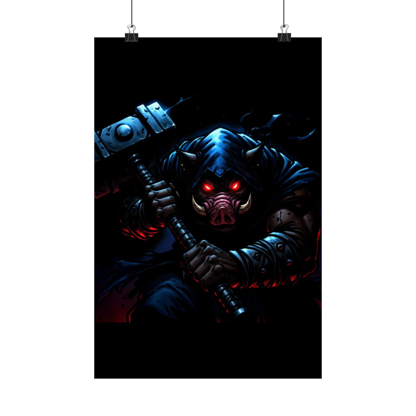 Agent Quacks Series Matte Vertical Posters - Bloodtusk Design