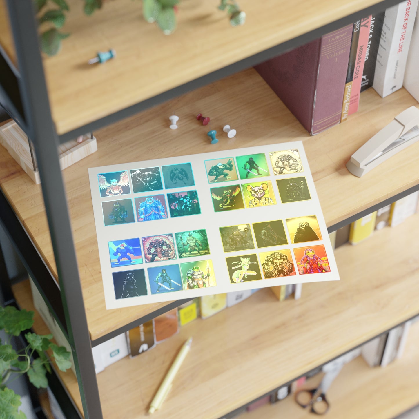 Agent Quacks Series Sticker Sheets