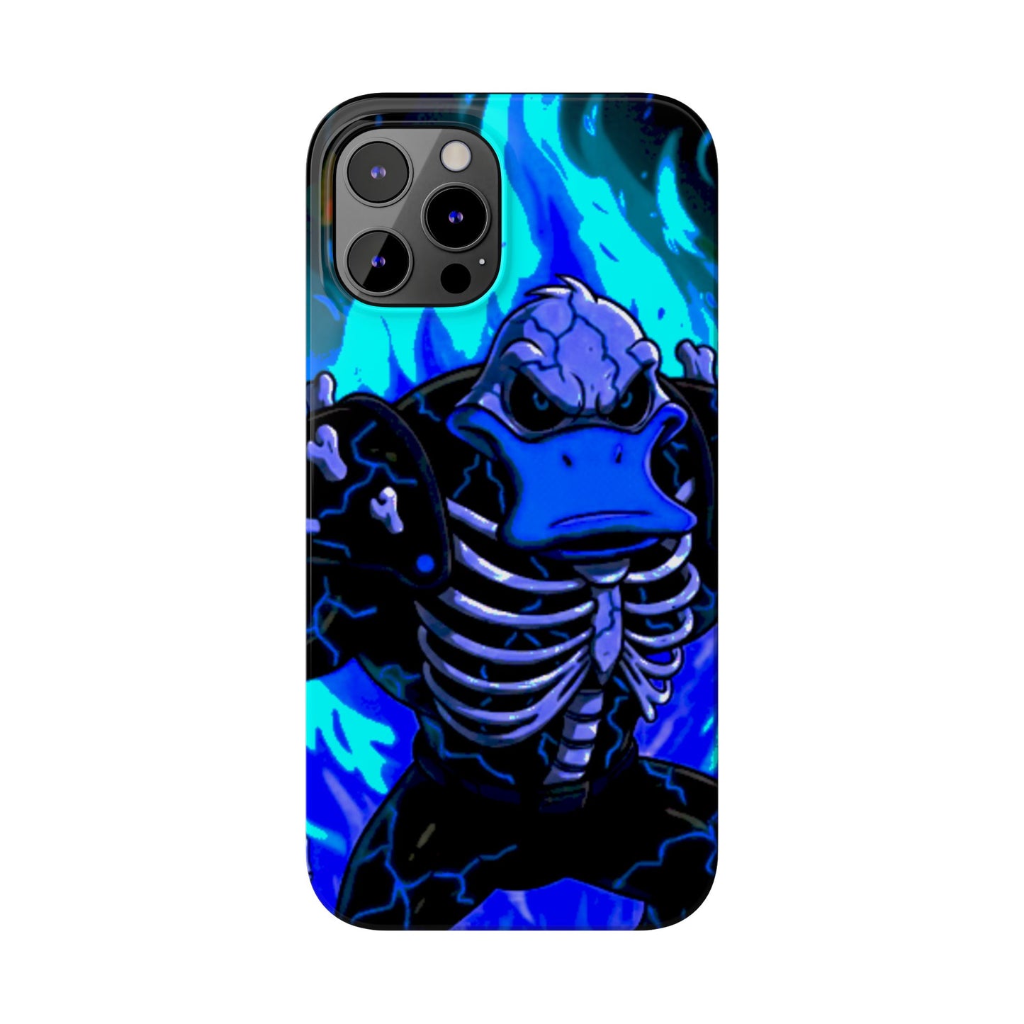 Halloween Agent Quacks Series Slim Phone Cases - Skeleton Quacks Design