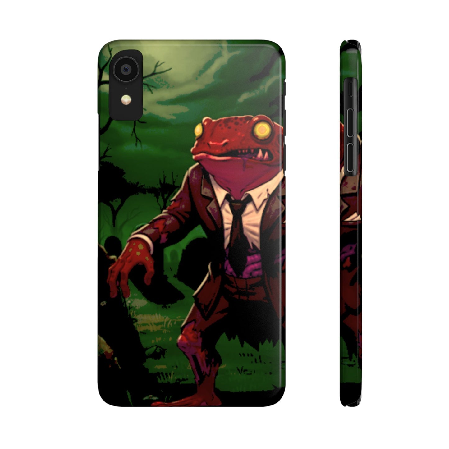 Halloween Agent Quacks Series Slim Phone Cases - Zombie Goro Design