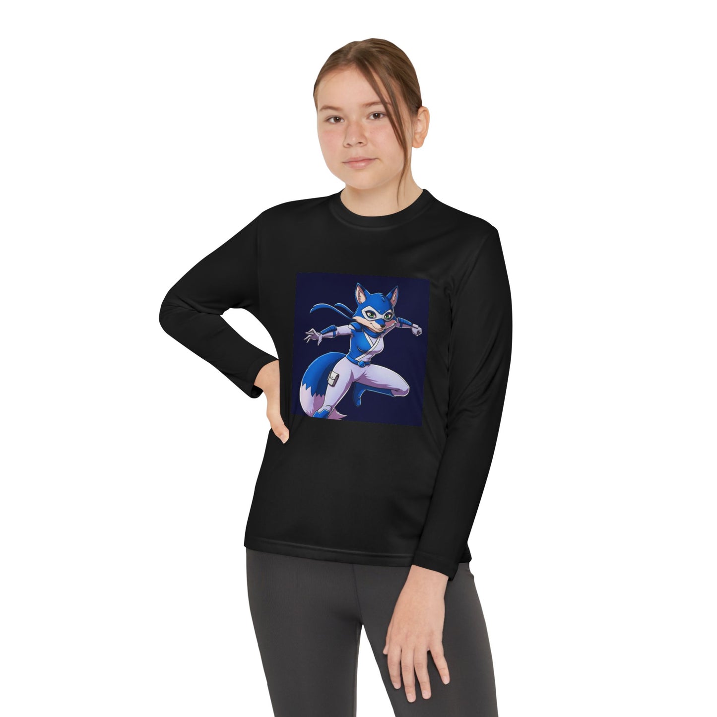 Agent Quacks Series Youth Long Sleeve Competitor Tee - Vixx Design