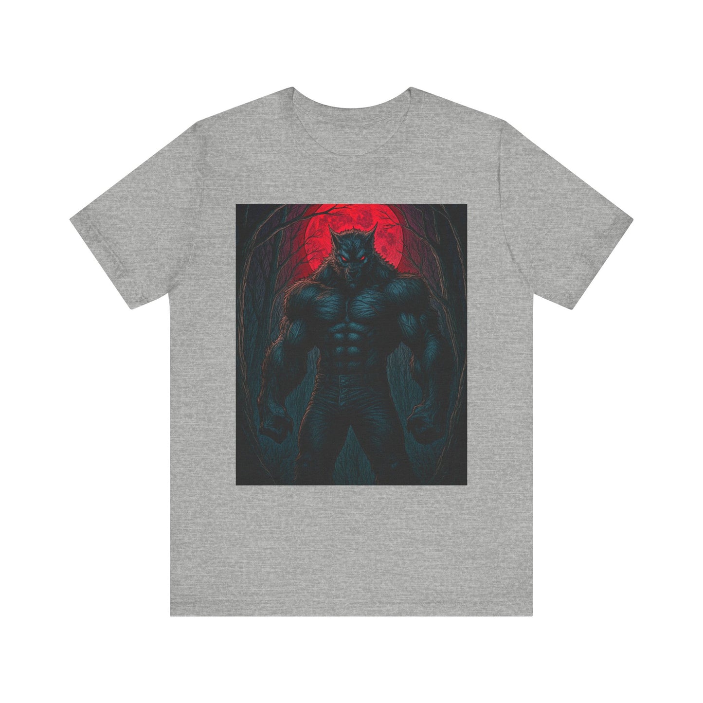 “Fenroth’s Hunt” — Limited Edition Halloween Graphic Tee | Dark Aesthetic Horror Shirt | Unisex Halloween Outfit