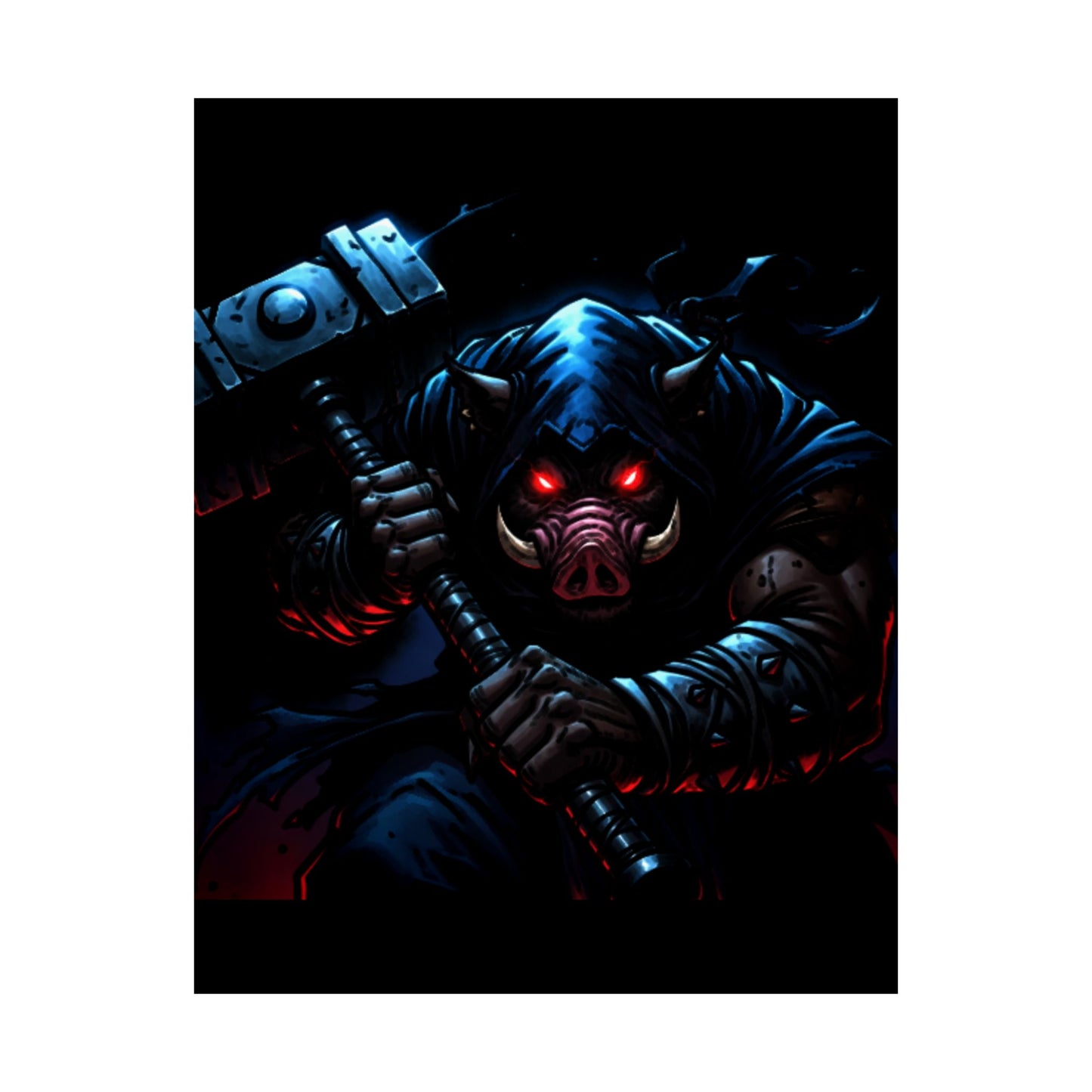 Agent Quacks Series Matte Vertical Posters - Bloodtusk Design