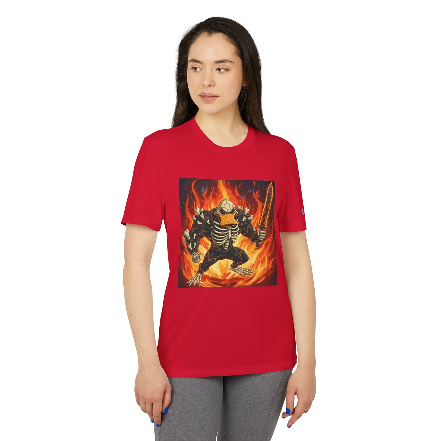 Limited Edition "Bone Quacks" Halloween adidas Unisex Sport T-Shirt