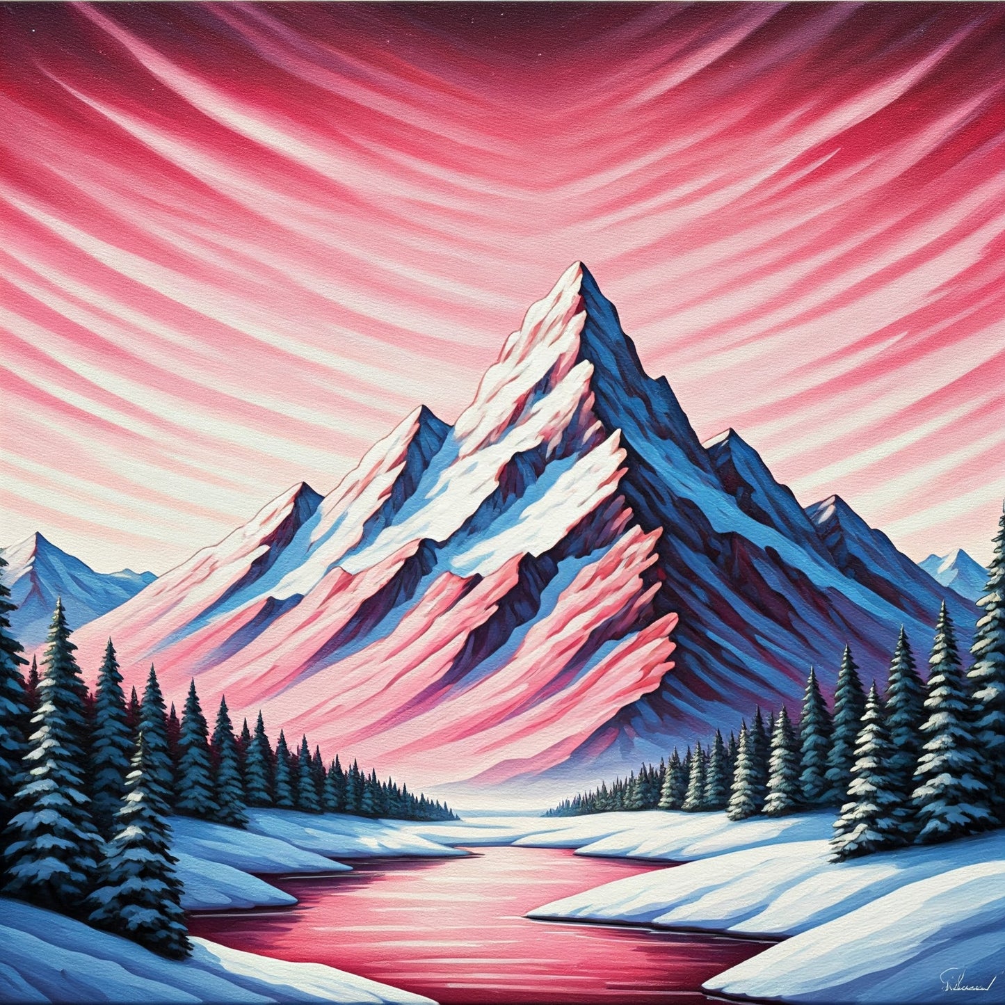 A Mix of beautiful Snowy Mountain Landscapes and Abstract Super bundle pack of 190