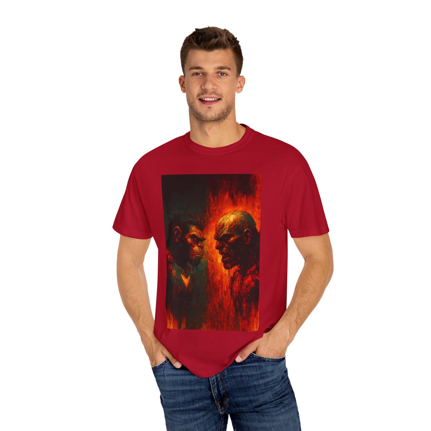 Xavier vs. Dreadmaw – Inferno Standoff Graphic Tee
