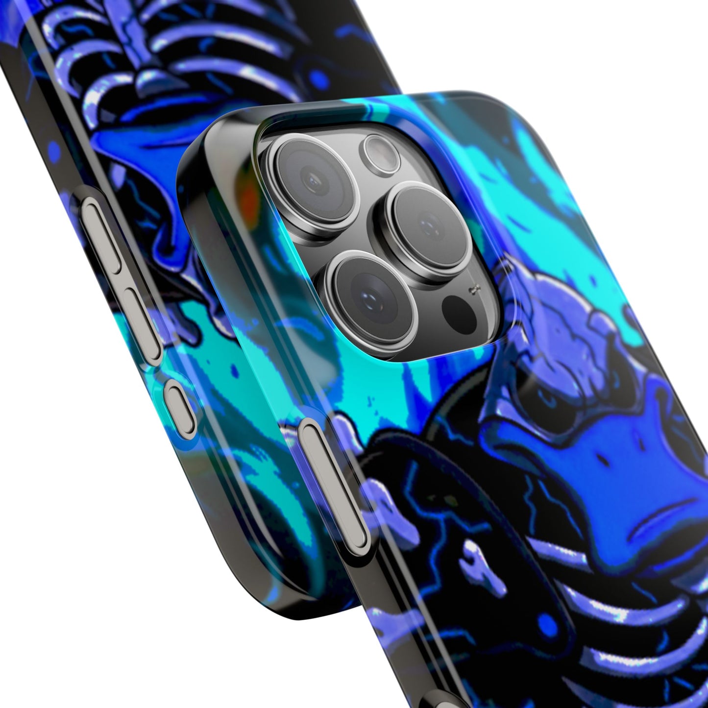 Halloween Agent Quacks Series Slim Phone Cases - Skeleton Quacks Design