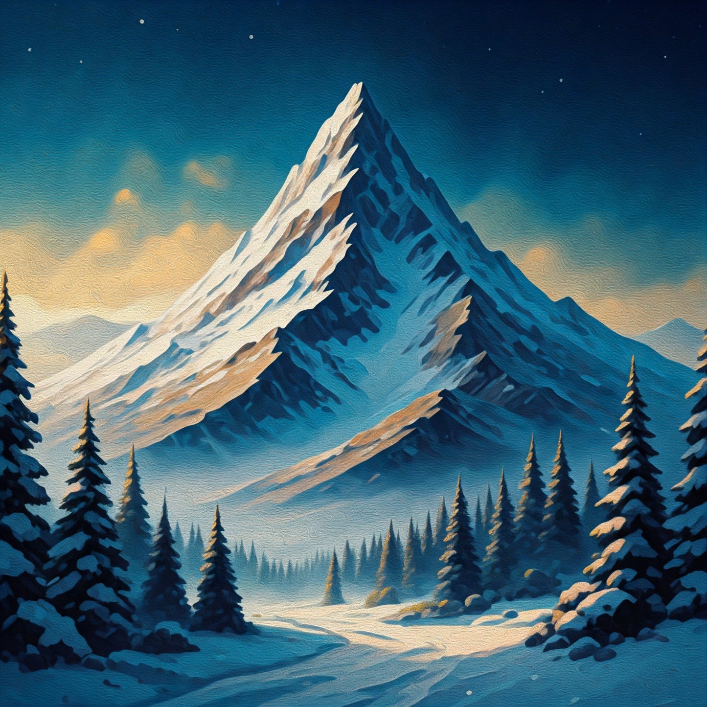 A Mix of beautiful Snowy Mountain Landscapes and Abstract Super bundle pack of 190