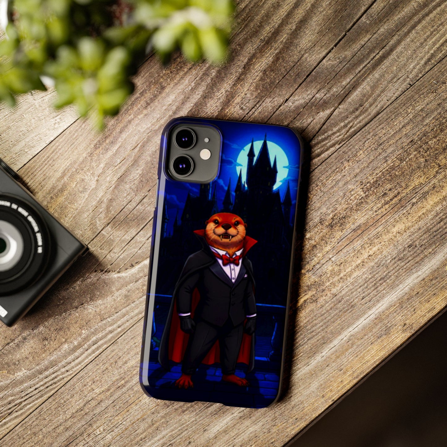 Halloween Agent Quacks Series Slim Phone Cases - Vampire Gearshift Design