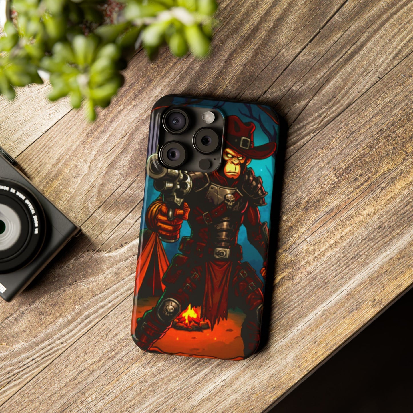 Halloween Agent Quacks Series Slim Phone Cases - Monster Hunter Xavier Design