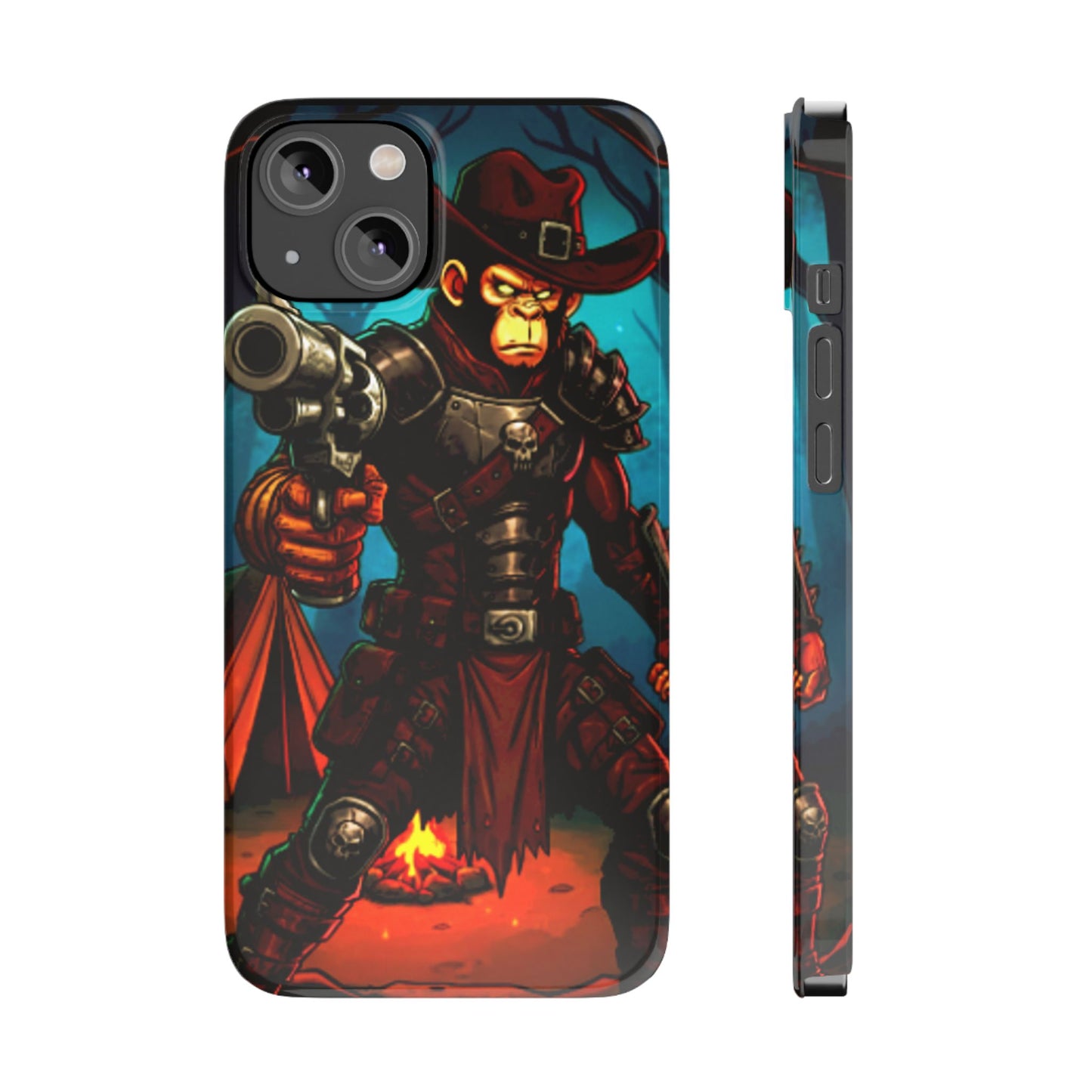 Halloween Agent Quacks Series Slim Phone Cases - Monster Hunter Xavier Design