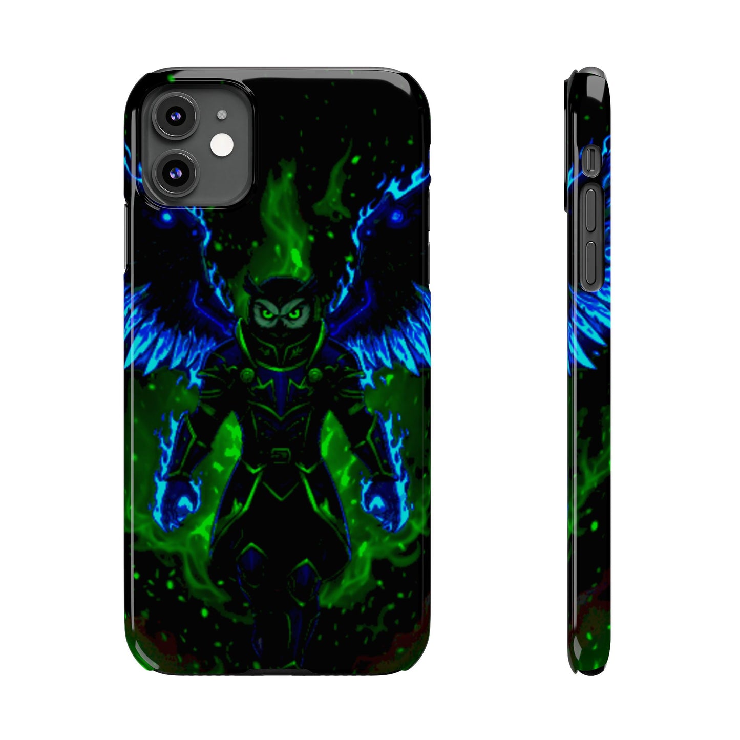 Halloween Agent Quacks Series Slim Phone Cases - Fiery General Onyx Design