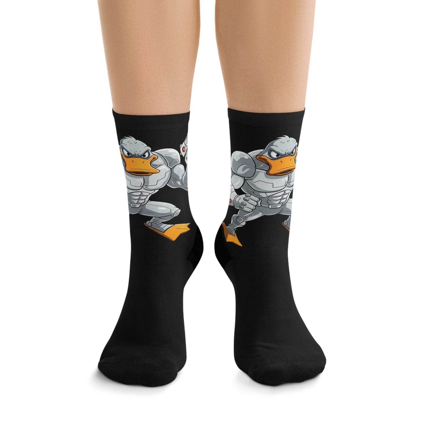 Agent Quacks Series Recycled Poly Socks - Quacks Design