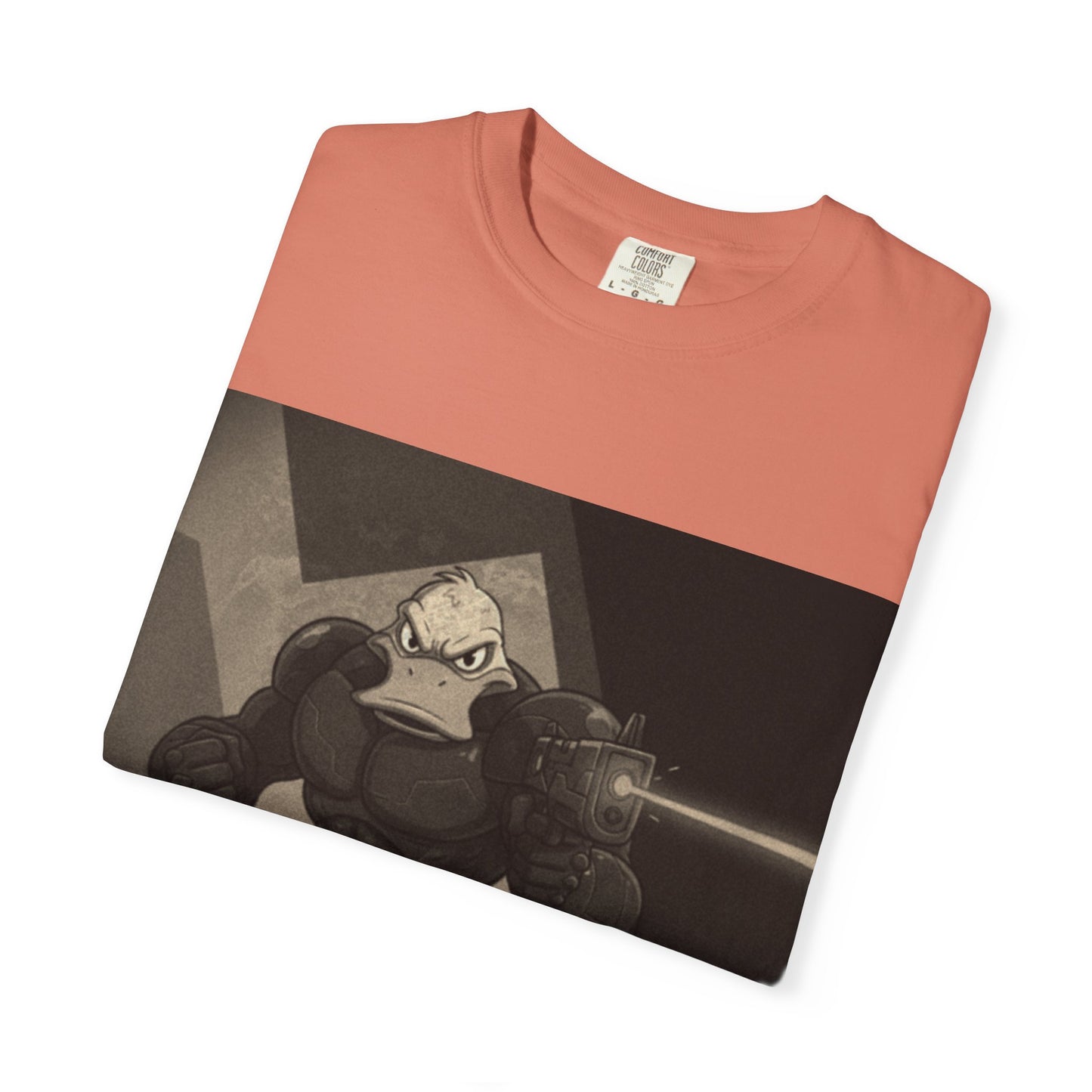 Agent Quacks Series Unisex T-shirt - B/W Quacks Design
