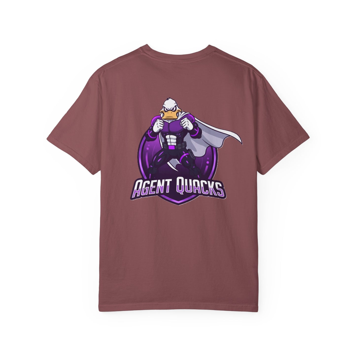 Agent Quacks – Shadows of the Croaking War | Unisex Garment-Dyed T-Shirt