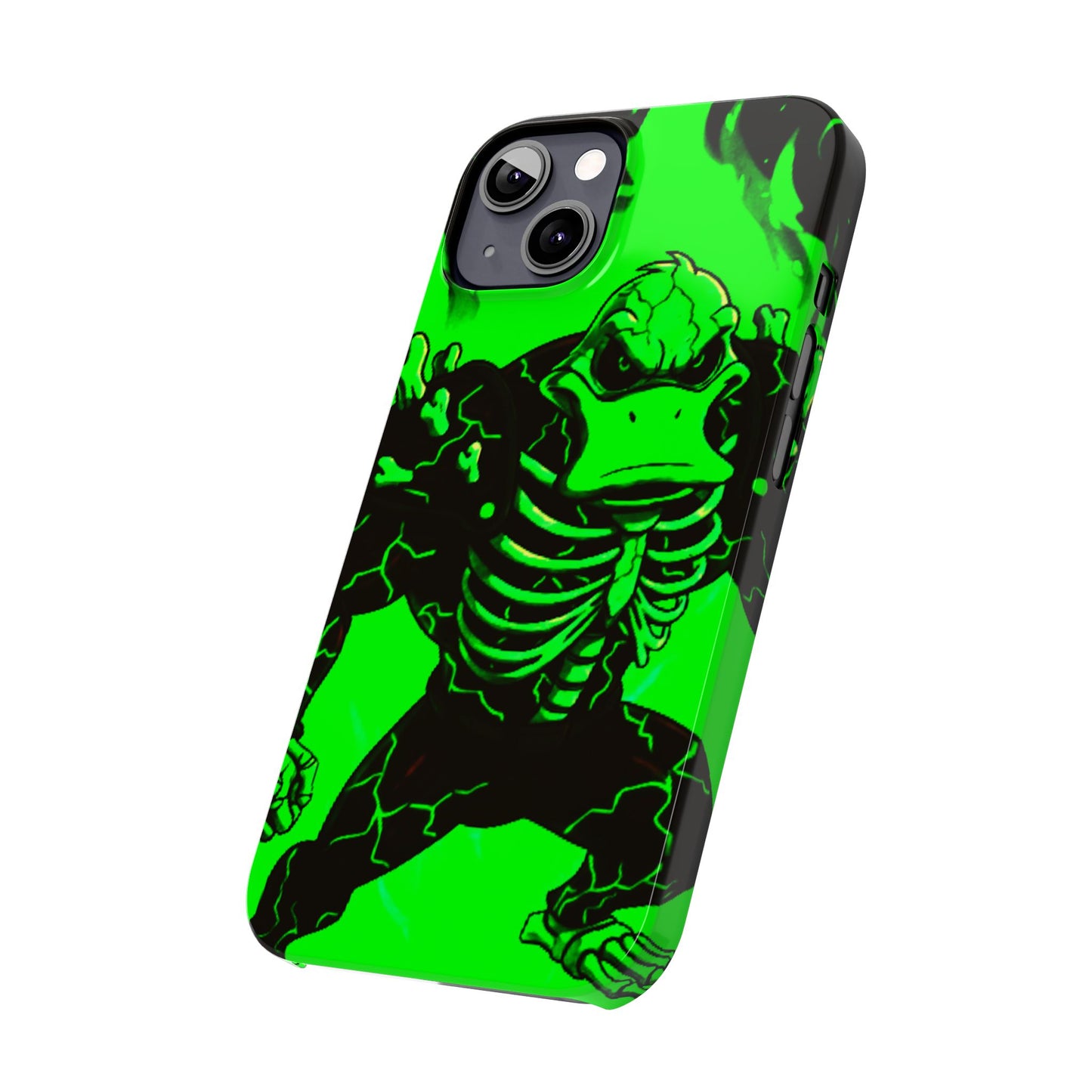 Halloween Agent Quacks Series Slim Phone Cases - Skeleton Quacks Design