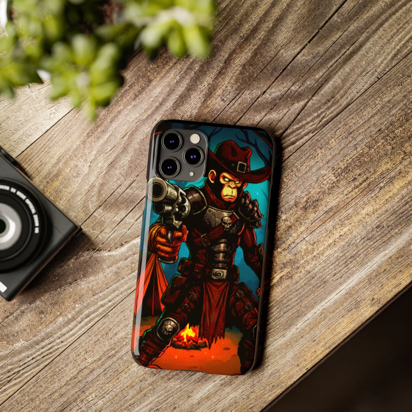 Halloween Agent Quacks Series Slim Phone Cases - Monster Hunter Xavier Design