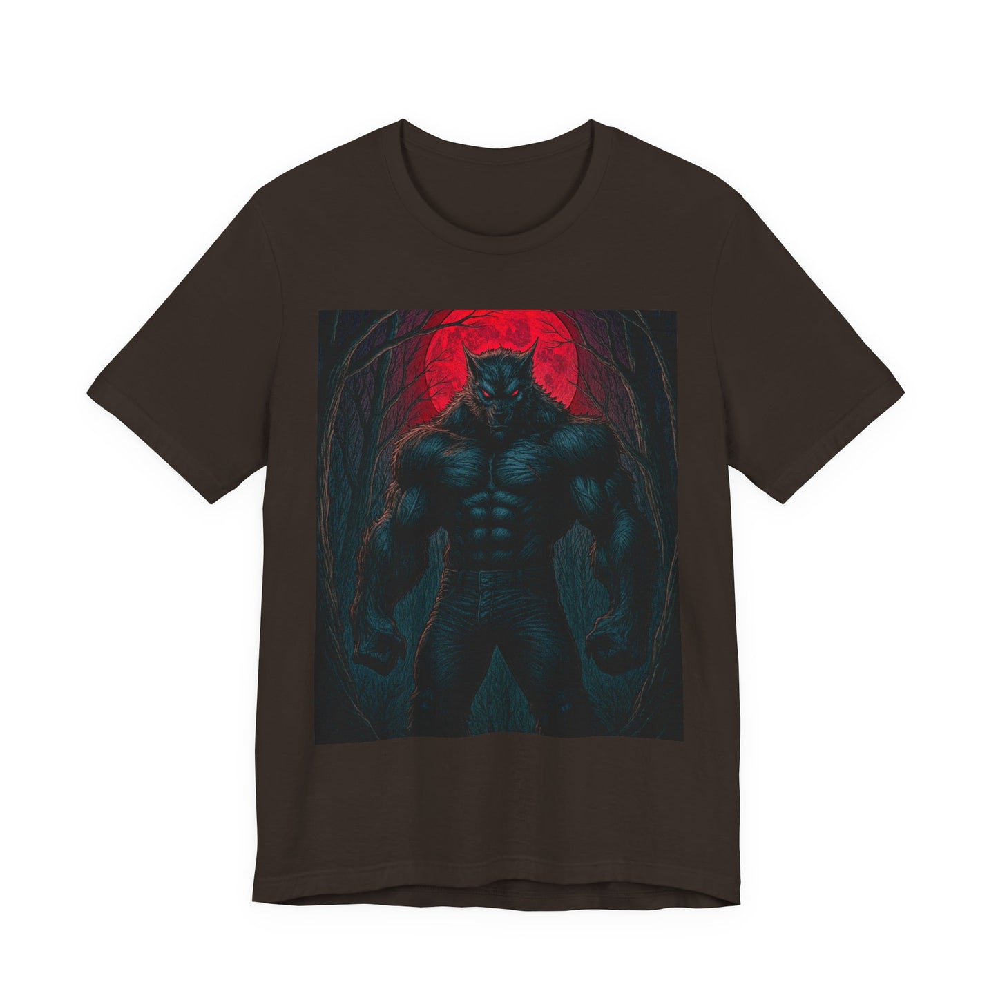“Fenroth’s Hunt” — Limited Edition Halloween Graphic Tee | Dark Aesthetic Horror Shirt | Unisex Halloween Outfit