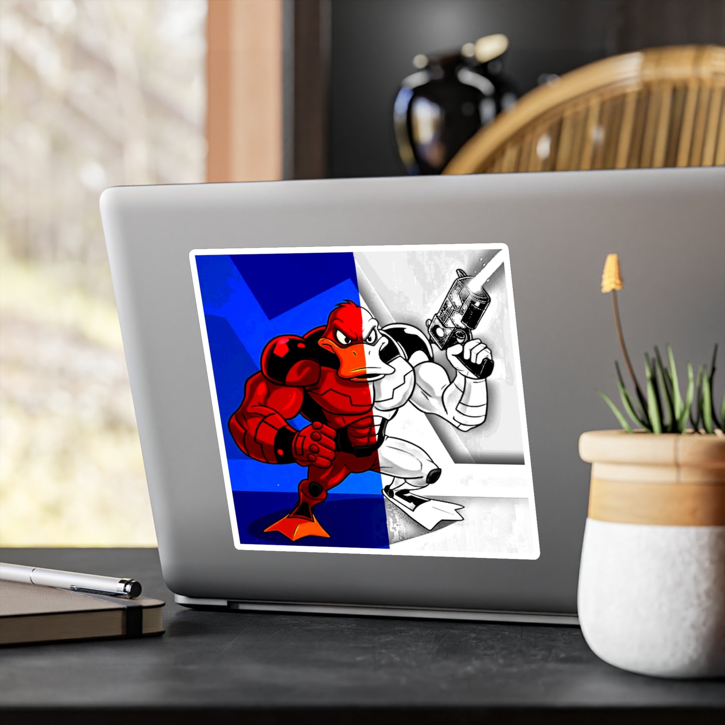 Agent Quacks Kiss-Cut Vinyl Decals