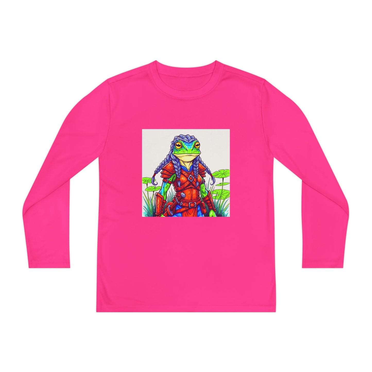 Agent Quacks Series Youth Long Sleeve Competitor Tee - Sarella Design