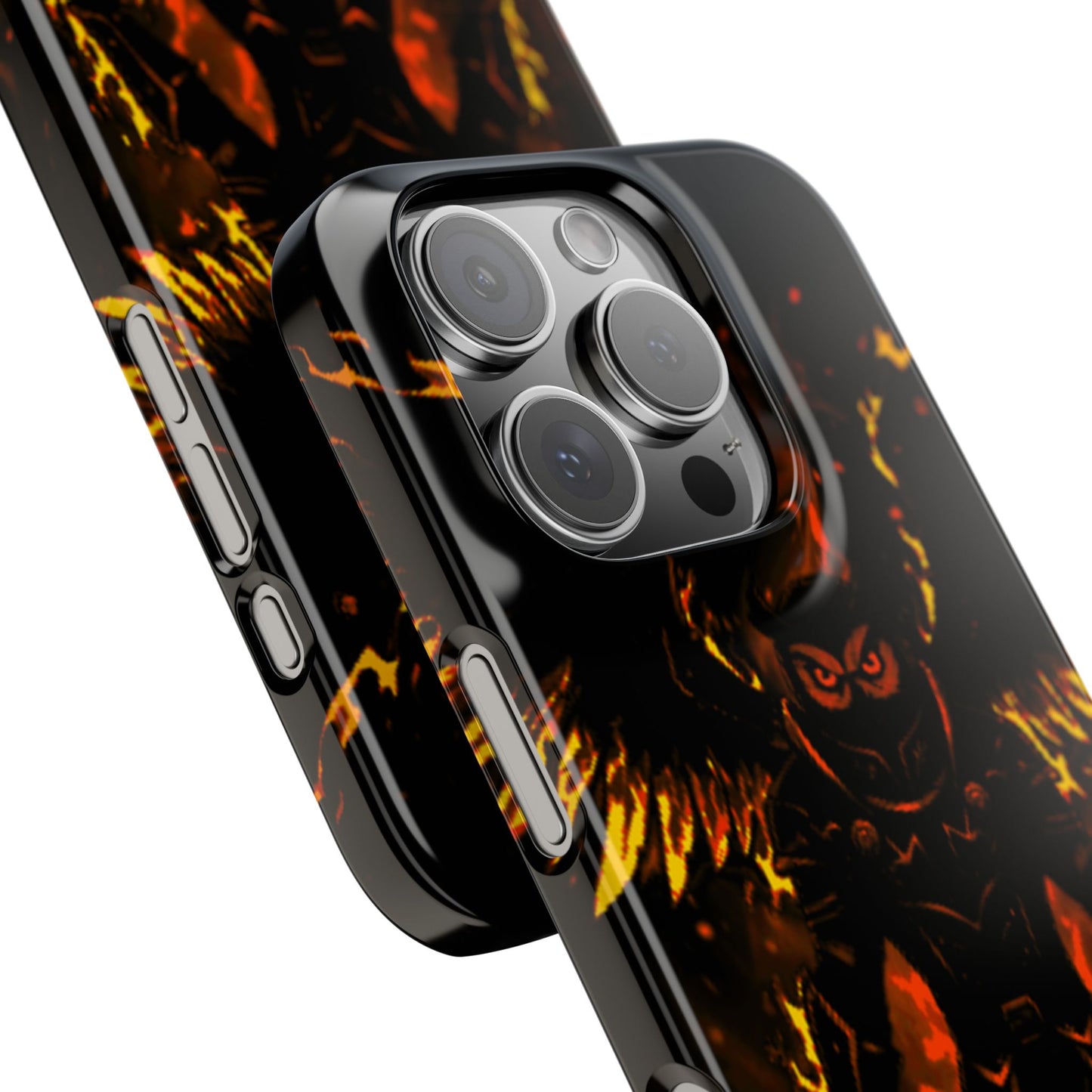 Halloween Agent Quacks Series Slim Phone Cases - Fiery General Onyx Design